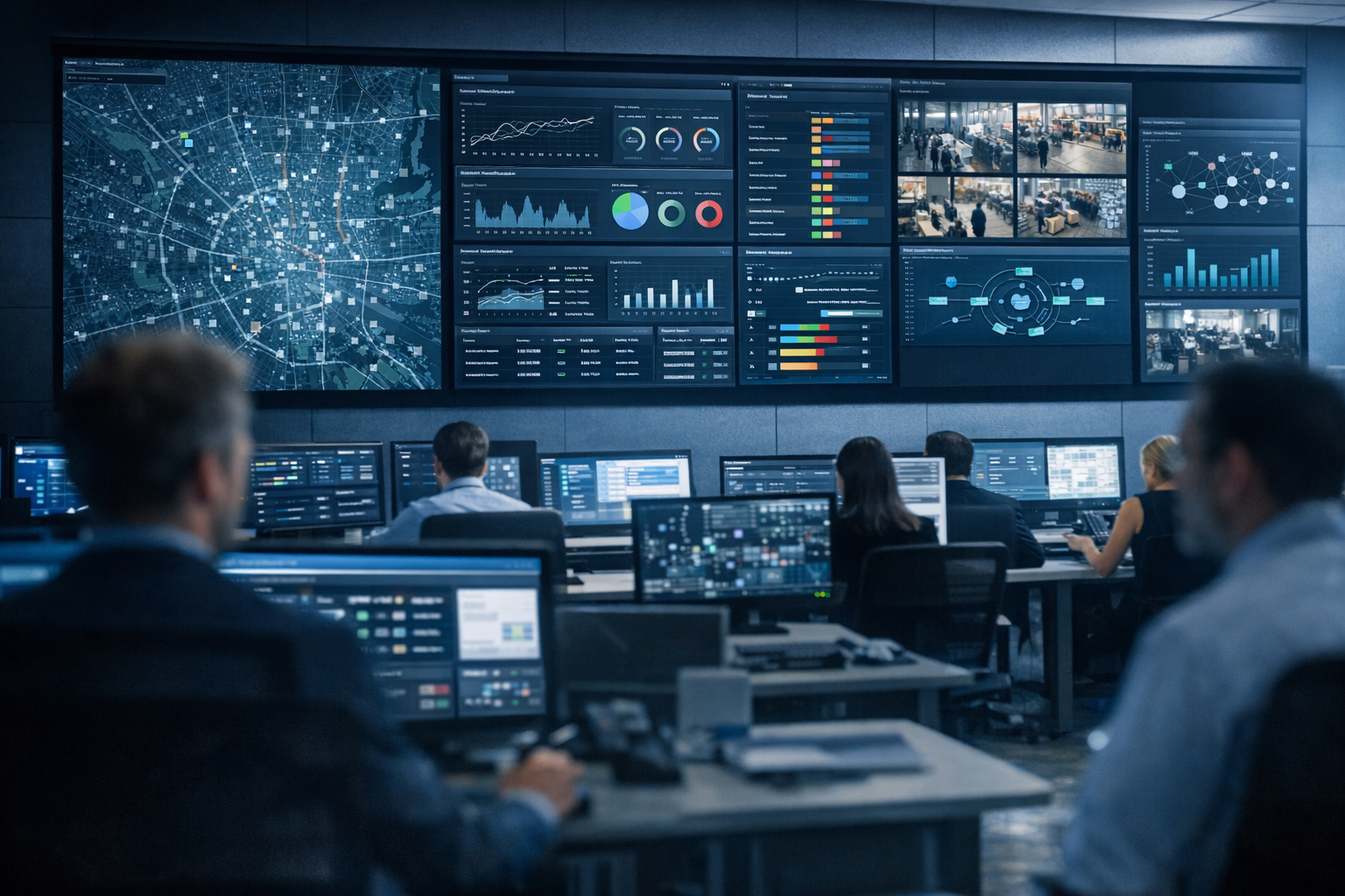 Frontline System Dashboard at Dusk