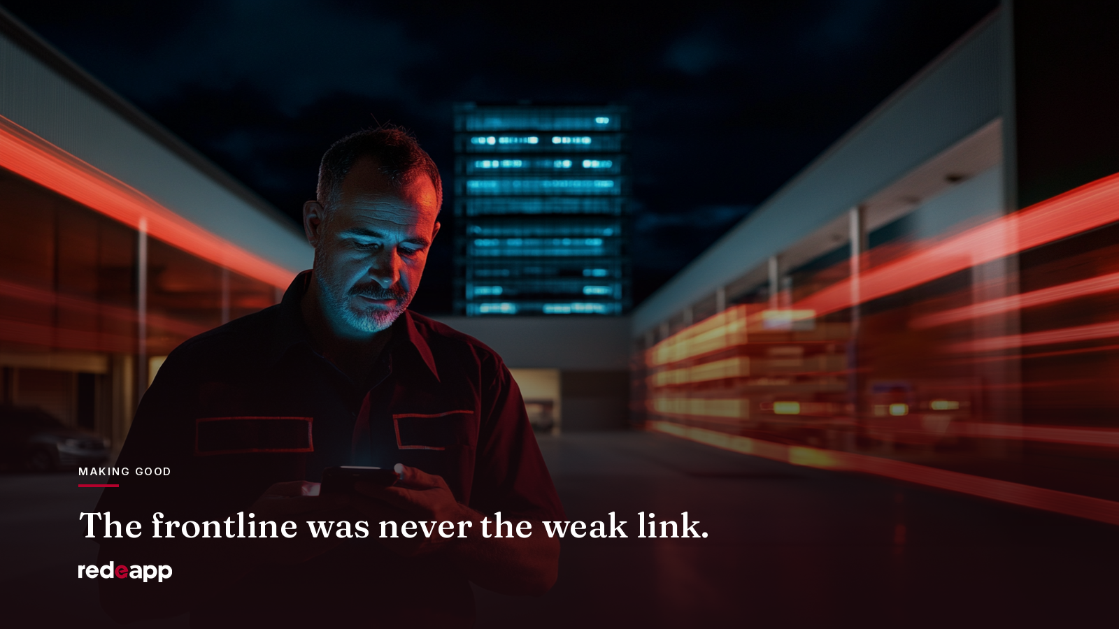 Making Good: the frontline was never the weak link