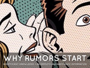 Why Rumors Start