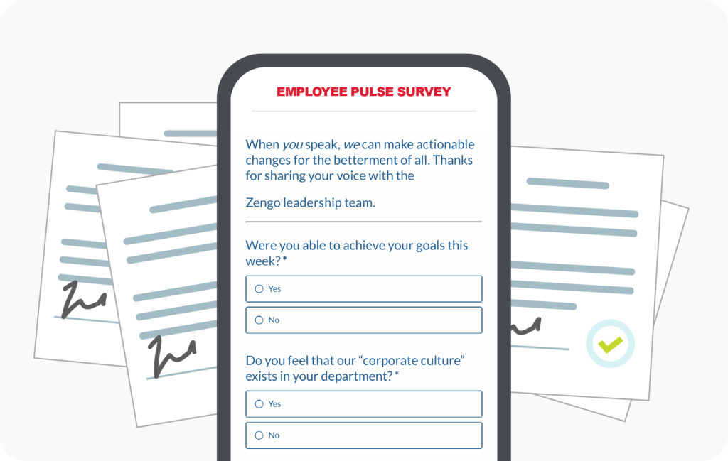 employee pulse survey