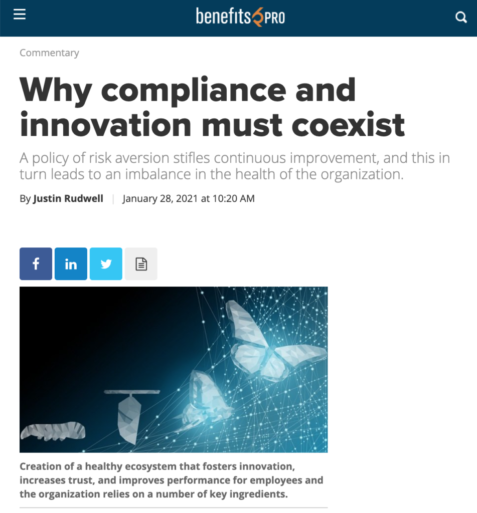 BenefitsPRO: Why compliance and innovation must coexist - Red e App